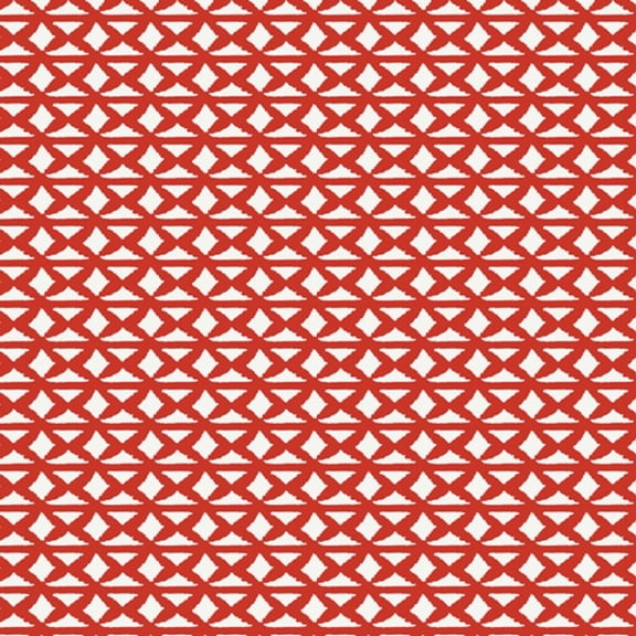 Cotton Poplin Fabric Red - per yard