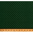 thumbnail image 1 of Cotton Postcard Holiday Green Checkered Plaid Christmas Cotton Fabric Print by the Yard (POHO-04443-G), 1 of 1