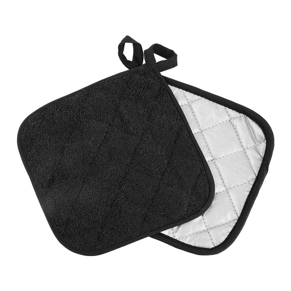Cotton Pot Holders, Kitchen Basic Potholder Heat Resistant, Terry Pot