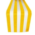 thumbnail image 1 of Cotton Print Table Runner 2 Inch Wide Stripes Yellow, 1 of 3