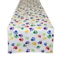 thumbnail image 1 of Cotton Print Table Runner Animal Paw Print, 1 of 9