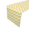 thumbnail image 1 of Cotton Print Table Runner Chevron Yellow, 1 of 2