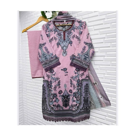 Cotton Printed Traditional Salwar Kameez, Cultural Wear for Women