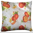 thumbnail image 1 of Cotton Pumpkin Slices Print Fruits Decorative Throw Pillow/Sham Cushion Cover, 1 of 1