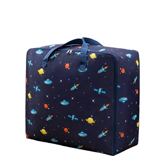 Cotton Quilt Storage Bag – Waterproof & Moistureproof Large Capacity Clothing Packing Bag for Travel, Home Organization, or Moving