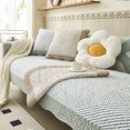 thumbnail image 1 of Cotton Quilted Sofa Cover Farmhouse Green Plaid Sectional Couch Covers Non Slip Sofa Slipcover Furniture Protector for Dogs Pet Kids, 1 Piece/Not All Set, 1 of 8