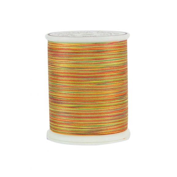 King Tut Quilting Thread 500yd 5ct Autumn Days 40wt Cotton BOX05 Variegated