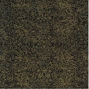 Cotton Radiance Sparkles of Gold on Black Background Metallic Shimmer Glitter Elizabeth Studios Black Cotton Fabric Print by the Yard GF706BLACK