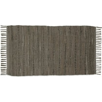 Cotton Rag Rug 24''x36''- 2x3'- Multicolor Chindi Rug - Hand Woven Washable & Reversible for Living Room Kitchen Entryway Bedroom Rug Rag with Tassel