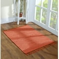 thumbnail image 1 of Cotton Rag Rug 24x36'' | 2x3' Multicolor Area Rugs- Hand Woven Washable & Reversible for Living Room Kitchen Entryway Throw Rug with Tassel, 1 of 5