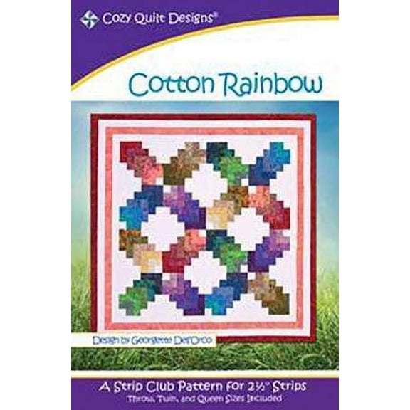 Cotton Rainbow Cozy Quilt Designs