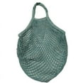 thumbnail image 1 of Cotton Reusable Grocery Bags - Net Bag String Shopping Bag Produce Bags Beach Bags Mesh Bags Foldable Tote Set of 3 Short Handles, 1 of 1