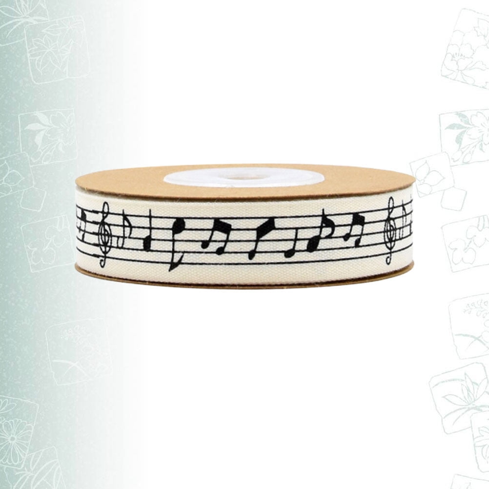 Singing Ribbons SEWCHICS Music Character Cotton Ribbon Multi Colored 1 Roll for ...