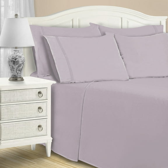 Cotton Rich BNM 6 Sheet Set, Queen, Lavender