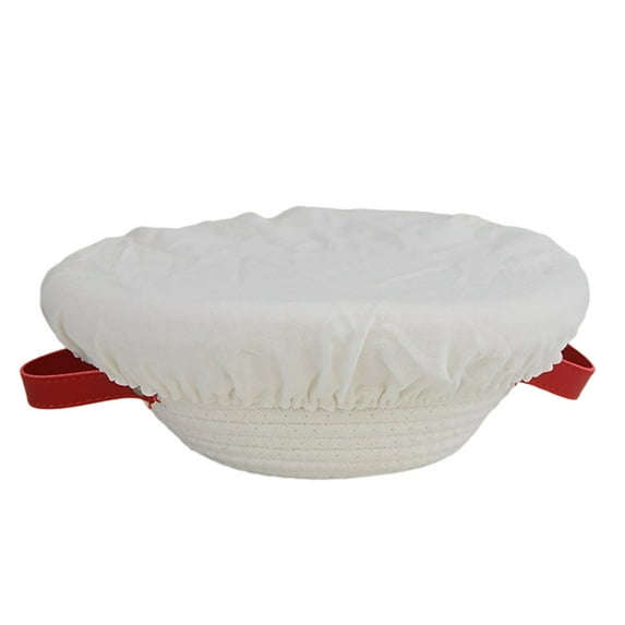 Cotton Rope Banneton Bread Basket - Oval Proofing Basket with Liners for Sourdough, Artisan Bread Baking Supplies, Gift for Bakers & Bread Makers