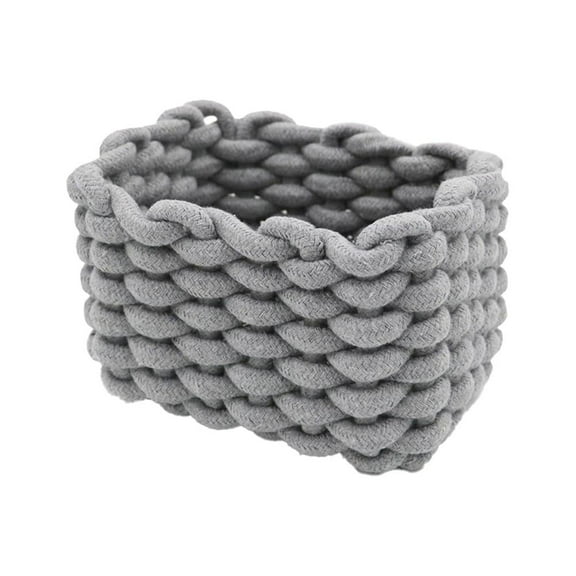 Cotton Rope BasketStorage Basket For Organizing I3O4