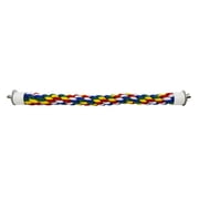Cotton Rope Bird Toy Rope Perch Stand Climbing Toys for Small Medium Birds Cockatoo Green Cheek Mini Macaw African for G