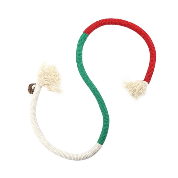 Cats Chew Toy Cotton Rope Scratching Pet Toy Cleaning Teeth Chew-Resistant Pet Interactive Toy for Small Medium Cats