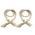 thumbnail image 1 of Cotton Rope Curtain Strap Hand Woven Rope Curtain Accessories NEW, 1 of 9