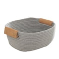 thumbnail image 1 of Cotton Rope Storage Basket Woven Decor Blanket Hamper with Handles Great for Living Room/Nursery/Laundry/Toys/Pillows/Throw/Towels/Gift -, 1 of 7