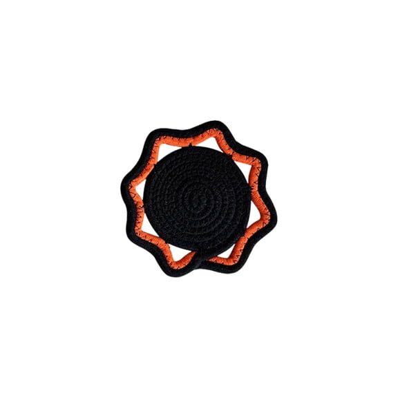 Cotton Rope Trivet Octagon Hot Pad Heat Resistant Placemat for Kitchen Dining Table Christmas Halloween Decor 12cm