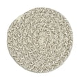 thumbnail image 1 of Cotton Rope Woven Heat Resistant Placemat Brown 7.1 Inch Round For Kitchen Dining Table 1 Pack, 1 of 3
