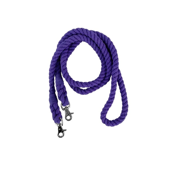 Cotton Roping Reins (Purple)
