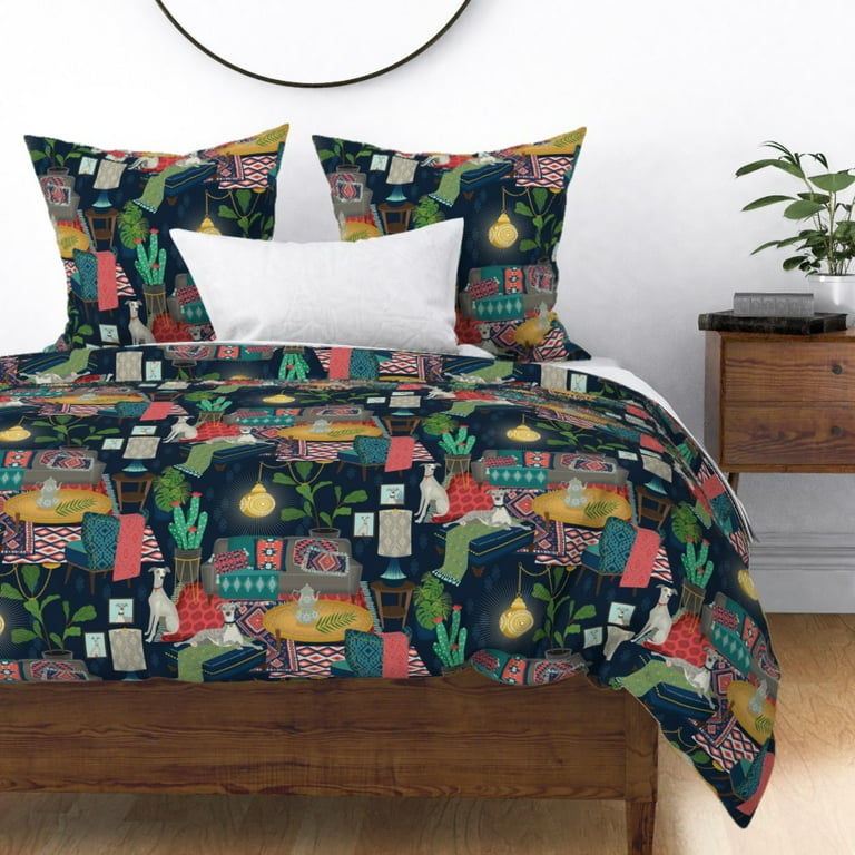 Whippet duvet top cover