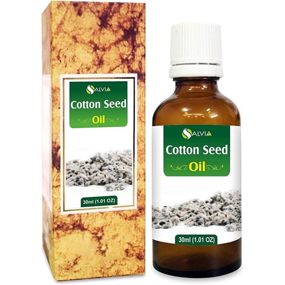 Cotton Seed (Gossypium Herbaceum) 100% Pure & Natural Uncut Carrier Oil | for Aromatherapy - 30ml