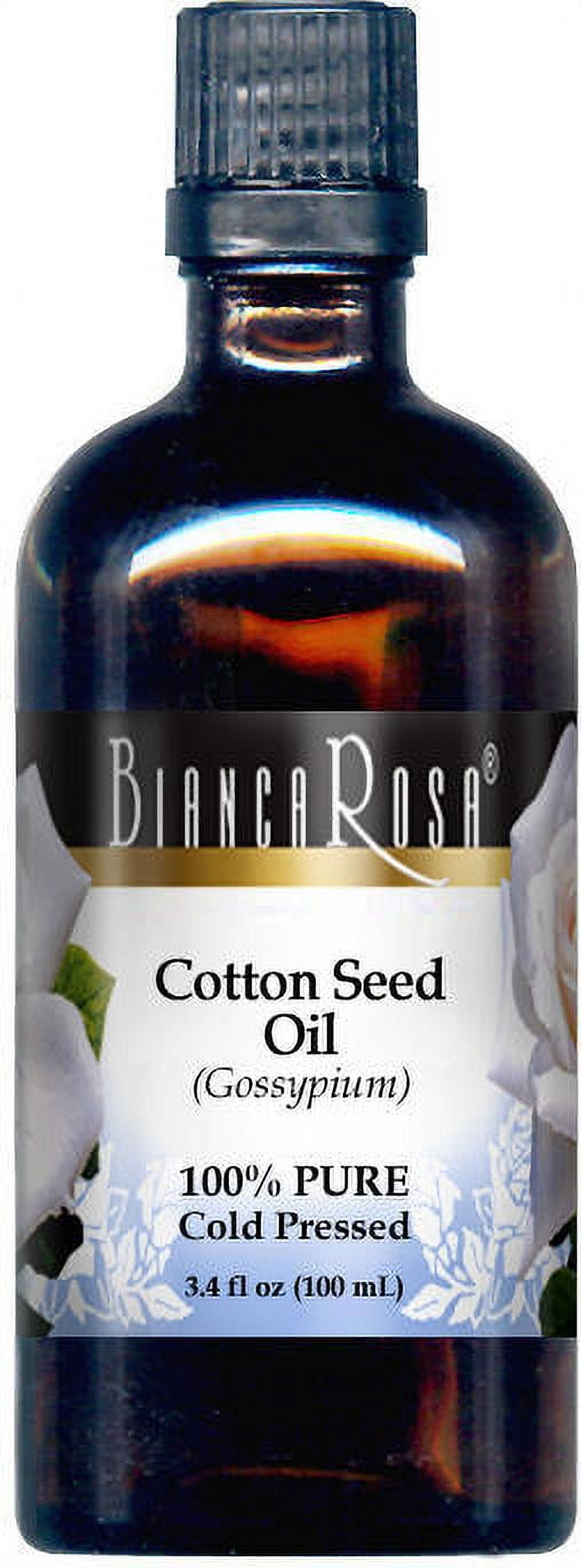 Cotton Seed Oil - 100% Pure, Cold Pressed (3.40 fl oz, Zin: 429079