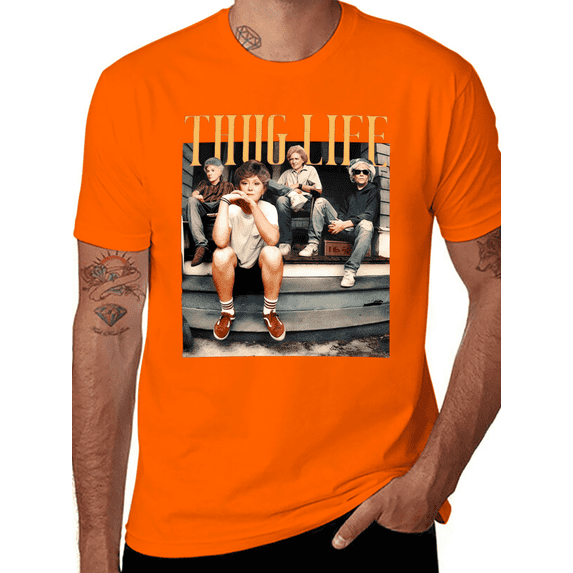 Cotton Short Sleeve T-Shirt The Golden Girls Thug Life Shirt, The Golden Girls Lover Gift Streetwear Graphic Tee Cotton Summer, mother's day gift, mother's day gifts. Casual Top Comfort