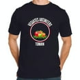 thumbnail image 1 of Cotton Short Sleeve T-Shirt with Colorful Vegetable Graphic and 'VEGIATES ARTINTERS' Design - Modern Fit, 1 of 5