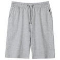 thumbnail image 1 of Cotton Shorts for Girls & Boys with Pockets and Drawstring Elastic Waisted Toddlers Kids Solid Straight Leg Atheltic Sweat Short 3-13Y, 1 of 7