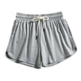 thumbnail image 1 of Cotton Shorts for Women Women Fashion Lady Summer Sport Shorts Beach Short Pants New Gray S, 1 of 5