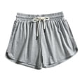 thumbnail image 1 of Cotton Shorts for Women Women Fashion Lady Summer Sport Shorts Beach Short Pants New Gray S, 1 of 5