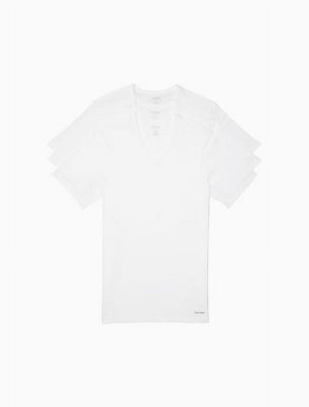 Calvin Klein mens Set of 3 V-Neck T-Shirt, s - Walmart.com