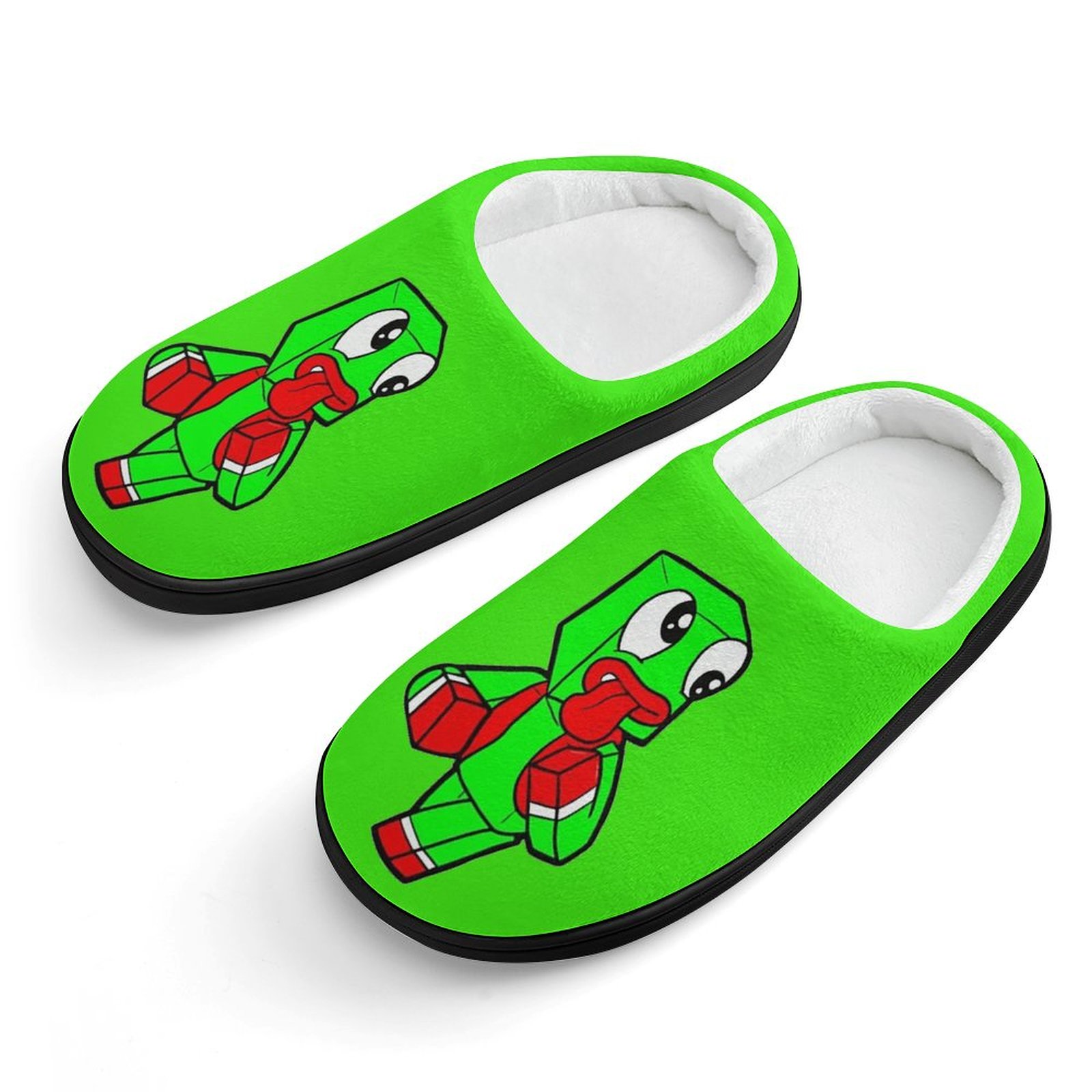 Cotton Slippers Unspeakable Children Keep Warm Furry NonSlip Slipper