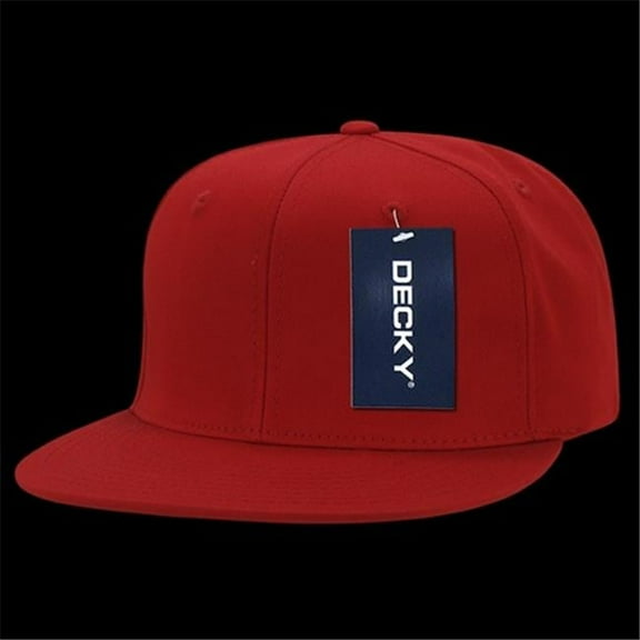 Cotton Snapbacks - Red