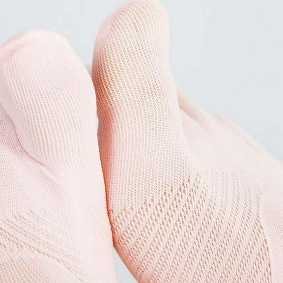 Cotton Socks for Women New Arrival Five Toe Sock Slippers Invisibility for Color Socks Style B-120 Pinky One Size