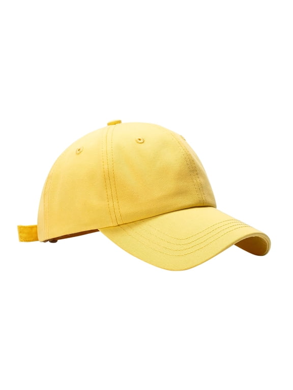 Cotton Soft Baseball Cap ZDNIXIAN Blank Customizable Casual Sun Hat for Outdoor Daily Wear, One Size