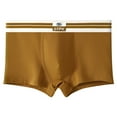 thumbnail image 1 of Cotton Solid Boxer Briefs Mid Rise Plus Size Seamless Breathable No Tag Performance Underwear, 1 of 2