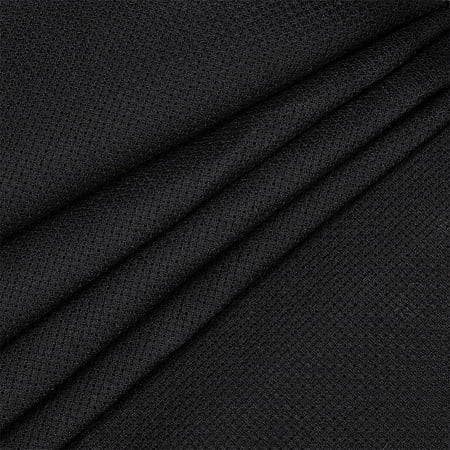 Cotton Solid Colored Cross Stitch Fabric 14CT Aida Cloth Black 1590x1000x0.7mm