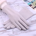 thumbnail image 1 of Cotton Spf Gloves for Women | Breathable Sun Protection for Outdoor, Cycling & Daily Use Under 5$, Hontri Women Sun Gloves Cotton Anti Driving Gloves , Grey, One Size, 1 of 4