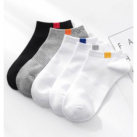 Cotton Sports Socks Absorb Sweat Ankle Socks Set Meias