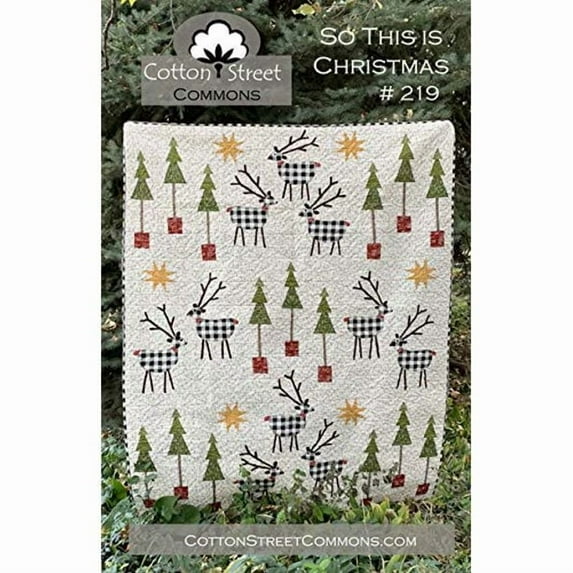 So This Is Christmas Quilt Pattern