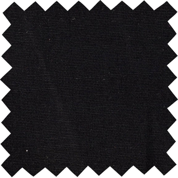 Cotton Stretch Poplin Wide Cotton Spandex Sewing Fabric Dress Fabric (BLACK, 1.5"x1.5"SampleOfFabric)
