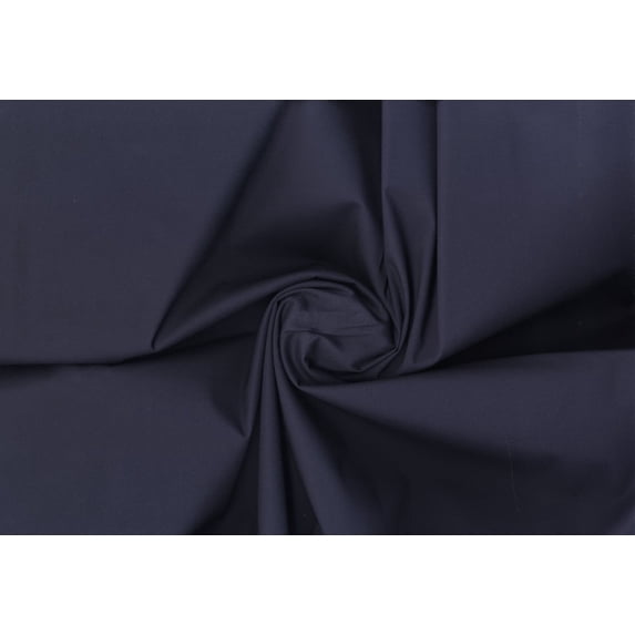 Cotton Stretch Poplin Wide Cotton Spandex Sewing Fabric Dress Fabric (GBLUE, ByYard)