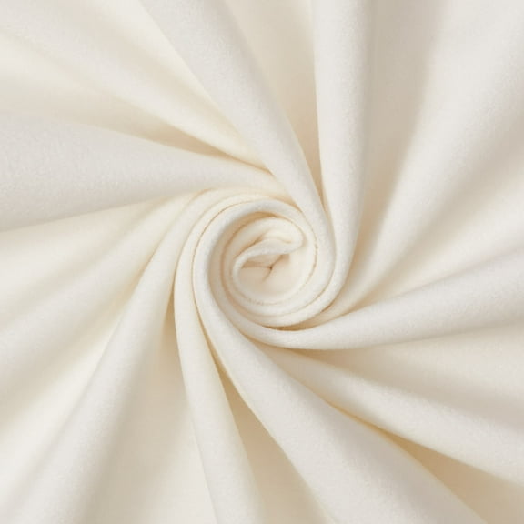 Cotton Stretch Velveteen Spandex 58/59" Fabric By The Yard - White