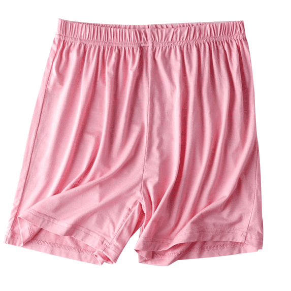 Cotton Stretchy Shorts for Women Casual Summer Tummy Control Workout Gym Athletic Running Yoga Shorts Elastic Waist Lounge Shorts Solid Color Homewear Shorts