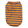 thumbnail image 1 of Cotton Striped Dog Shirt Pet Clothes Puppy T-Shirts Cat Tank Vest Tee Breathable Stretchy for Small Extra Small Medium Dog or Cat, 1 of 8